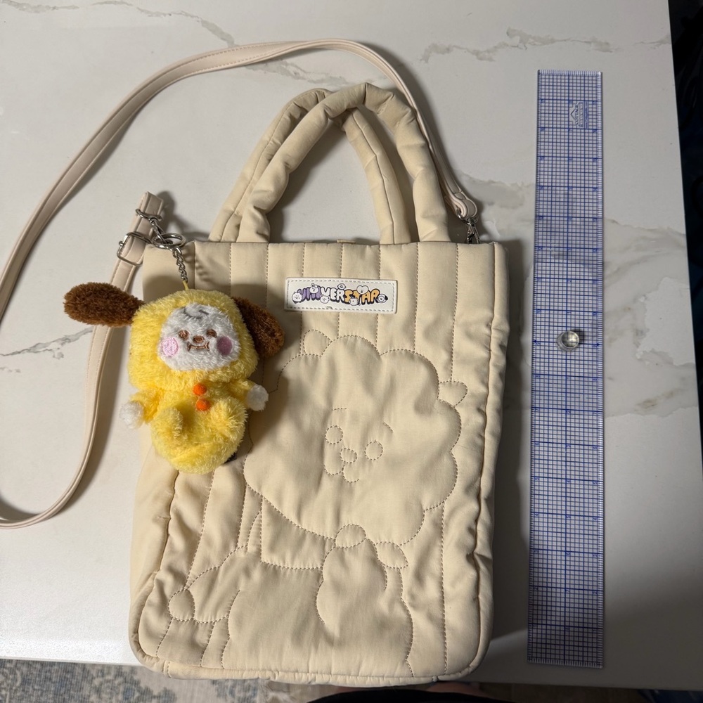 BT21 RJ Purse with Leather Strap (KEYCHAIN NOT INCLDD)